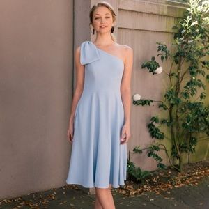 NWOT Gal Meets Glam Yvonne One-Shoulder Dress 8